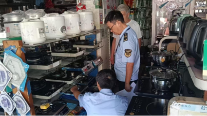 筑牢安全防線 五河縣加強(qiáng)燃?xì)庠罟荛y監(jiān)督檢查，規(guī)范家用電器零配件銷售